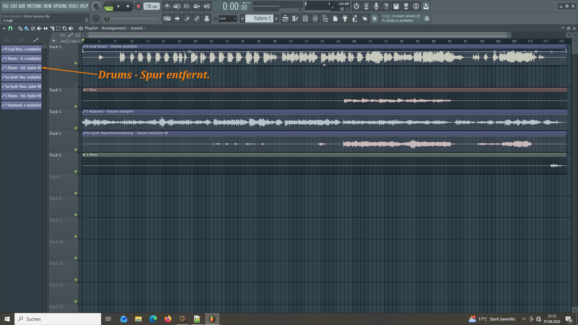 Fl Studio - Automate Volume
